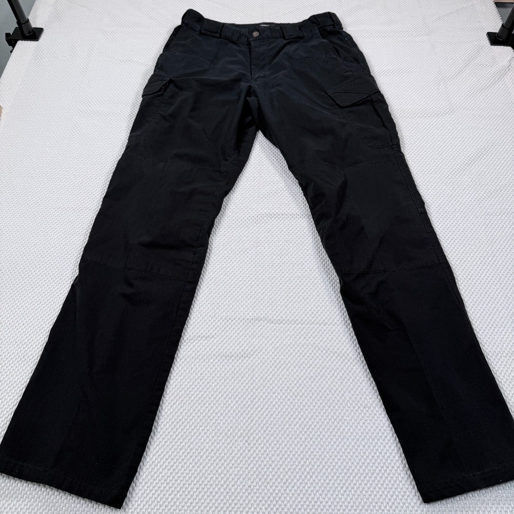 5.11 Tactical Stryke Pants Mens 32x34 Black Flex-Tac Ripstop Cargo Work Utility